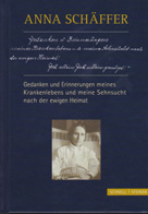 Buch Cover - Anna Schäffer - Gedanken und Erinnerungen meines Krankenlebens